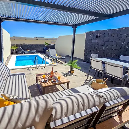 Pearl Of Amarilla Golf - Luxury 3 Bedroom With Heated Pool & Ocean View Villa San Miguel de Abona